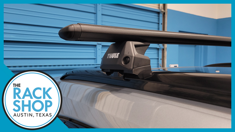 2019-2025 Porsche Cayenne (w/flush rails) Thule Crossbar Complete Roof Rack