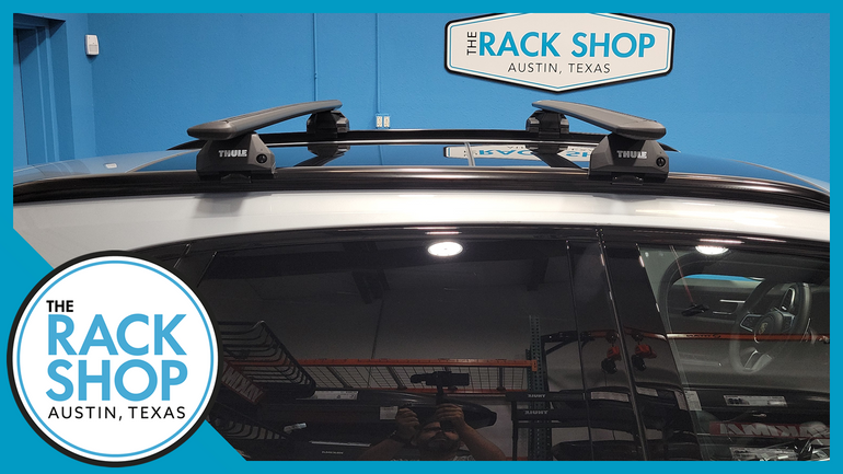 2019-2025 Porsche Cayenne (w/flush rails) Thule Crossbar Complete Roof Rack