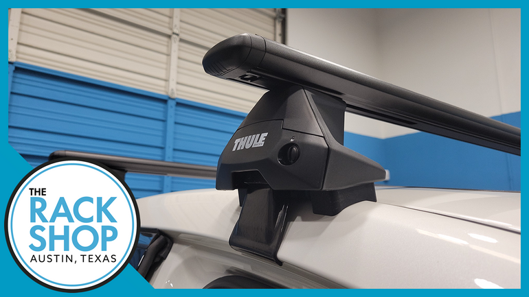 2014-2021 Mazda 6 (bare roof) Thule Crossbar Complete Roof Rack