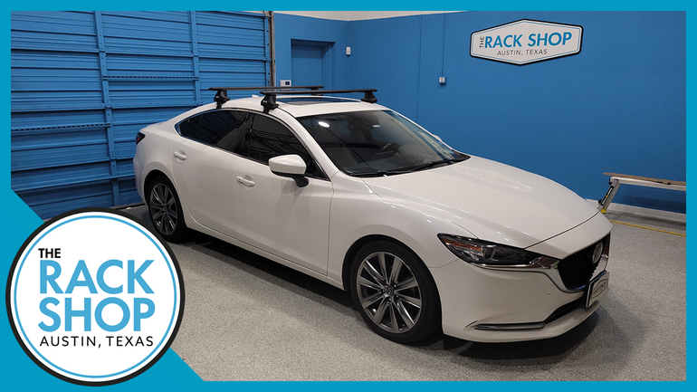 2014-2021 Mazda 6 (bare roof) Thule Crossbar Complete Roof Rack
