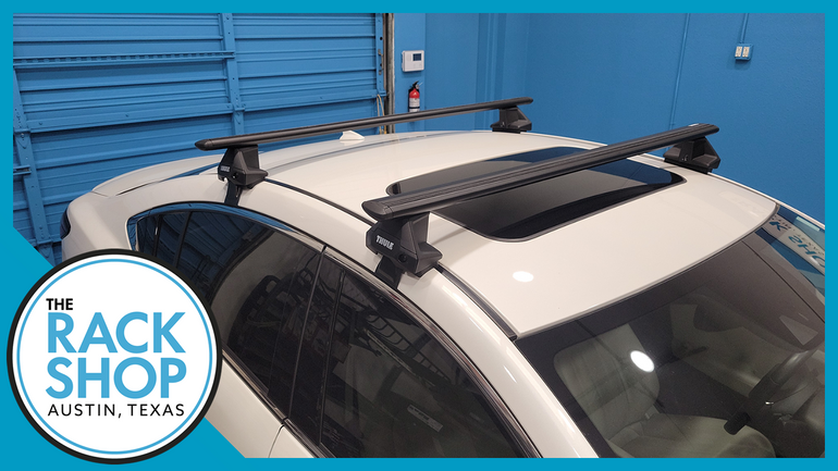 2014-2021 Mazda 6 (bare roof) Thule Crossbar Complete Roof Rack