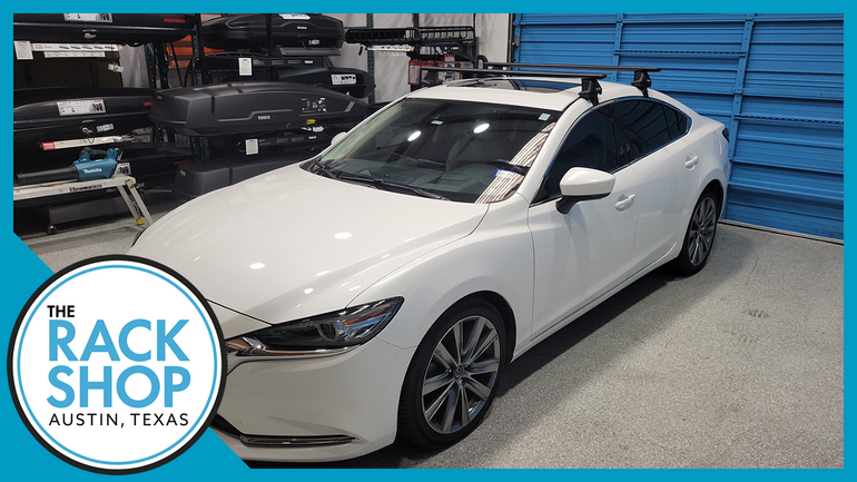 2014-2021 Mazda 6 (bare roof) Thule Crossbar Complete Roof Rack