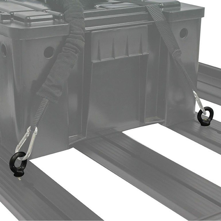 Front Runner Eye Bolt Tie-Down Rings | Black | Set of 2