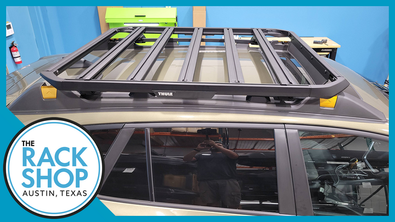 2022-2025 Subaru Outback WILDERNESS (w/raised rails) Thule Caprock Platform Complete Roof Rack