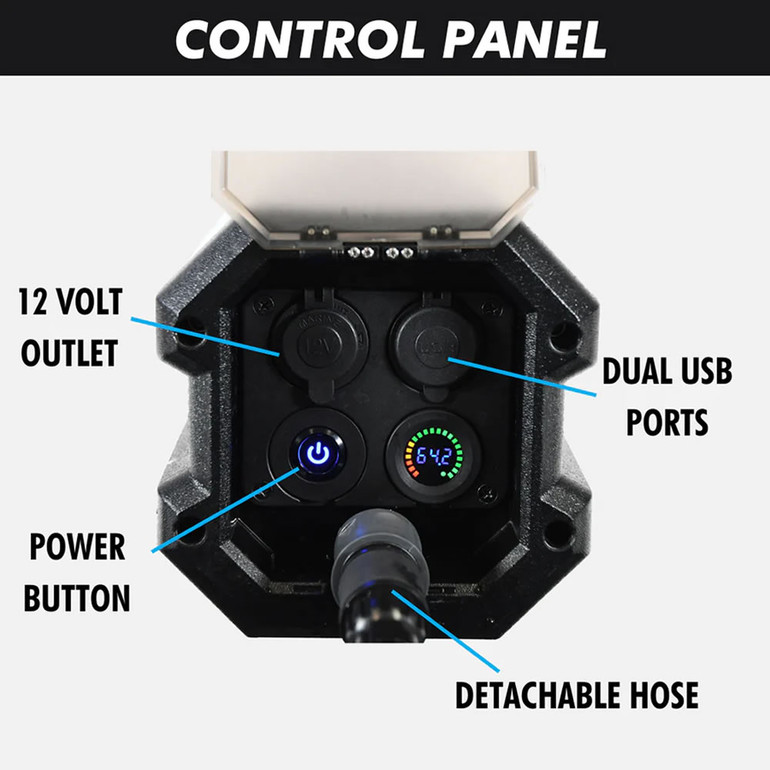 RinseKit Rack Shower - Electric Portable Shower |  5G