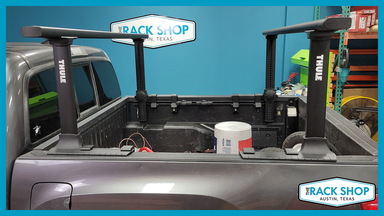 2016-2023 Toyota Tacoma Thule Xsporter Pro Complete Truck Rack | Black 2016-2023 Toyota Tacoma Thule Xsporter Pro Complete Truck Rack | Black