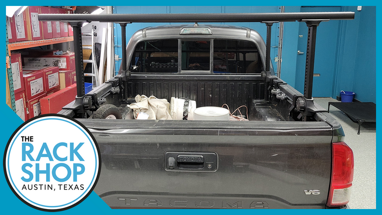 2016-2023 Toyota Tacoma Thule Xsporter Pro Complete Truck Rack | Black 2016-2023 Toyota Tacoma Thule Xsporter Pro Complete Truck Rack | Black