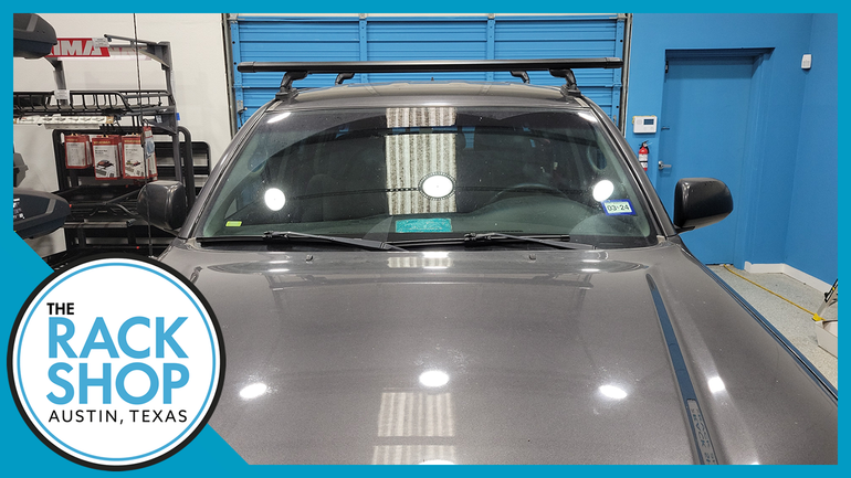 2005-2023 Toyota Tacoma Double Cab (w/fixed points) Yakima 60" HD Crossbar Complete Roof Rack