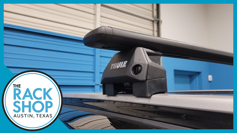 2021-2025 Jeep Grand Cherokee WL (w/flush rails) Thule Crossbar Complete Roof Rack