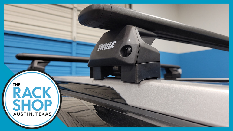 2021-2025 Jeep Grand Cherokee WL (w/flush rails) Thule Crossbar Complete Roof Rack