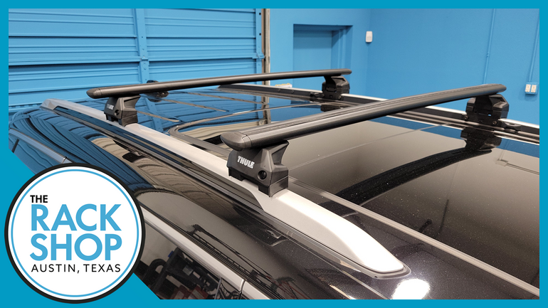 2021-2025 Jeep Grand Cherokee WL (w/flush rails) Thule Crossbar Complete Roof Rack