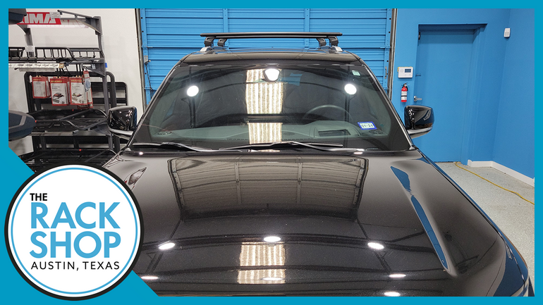 2021-2025 Jeep Grand Cherokee WL (w/flush rails) Thule Crossbar Complete Roof Rack