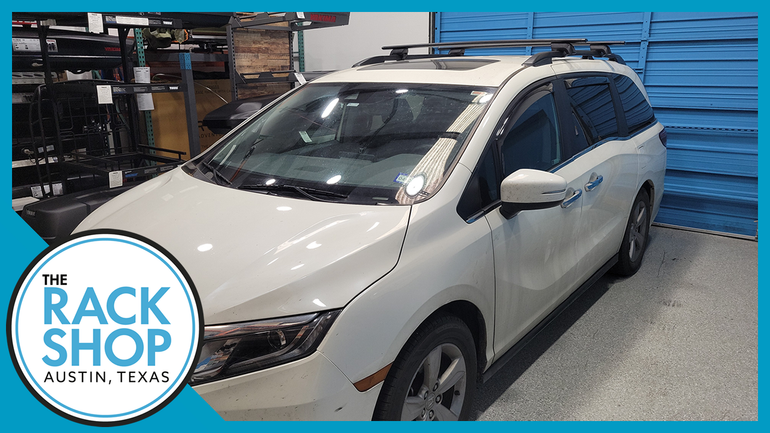 2018-2023 Honda Odyssey  (w/raised rails) Yakima Crossbar Complete Roof Rack