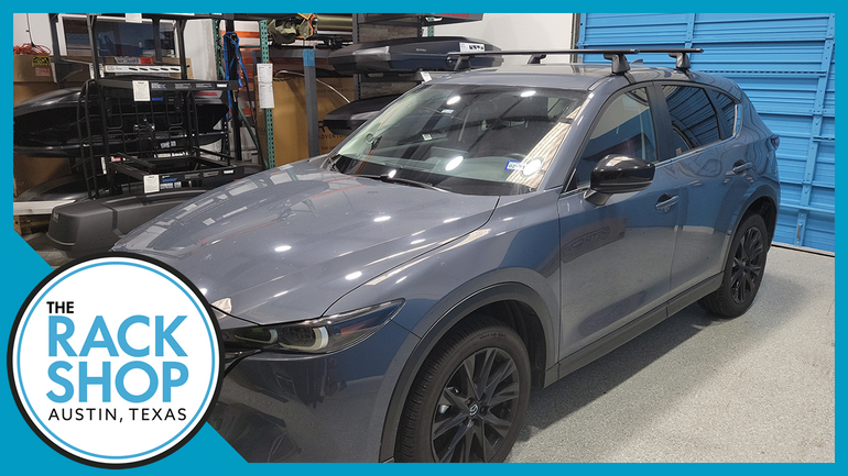 2017-2024 Mazda CX5 (w/bare roof) Yakima Crossbar Complete Roof Rack