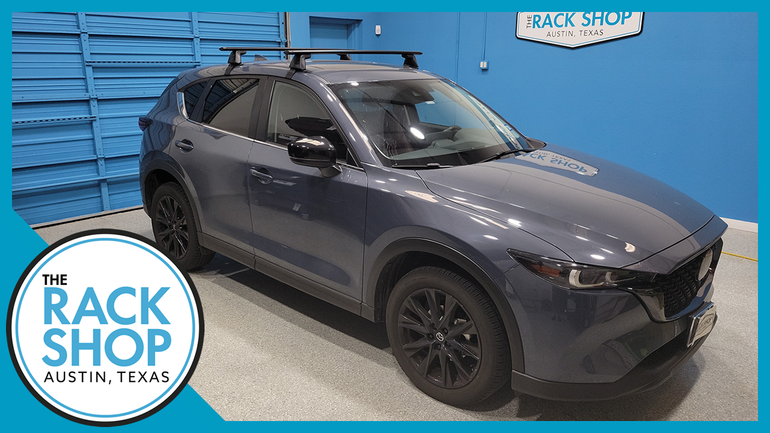 2017-2024 Mazda CX5 (w/bare roof) Yakima Crossbar Complete Roof Rack