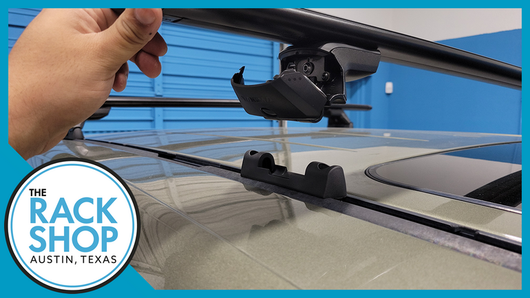 2003-2010 Porsche Cayenne (w/tracks) Yakima Crossbar Complete Roof Rack
