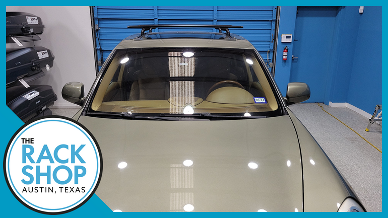 2003-2010 Porsche Cayenne (w/tracks) Yakima Crossbar Complete Roof Rack