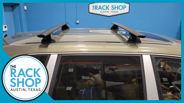 2003-2010 Porsche Cayenne (w/tracks) Yakima Crossbar Complete Roof Rack