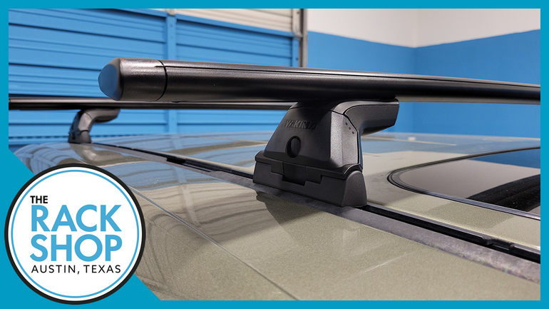 2003-2010 Porsche Cayenne (w/tracks) Yakima Crossbar Complete Roof Rack