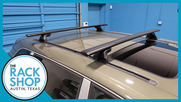2003-2010 Porsche Cayenne (w/tracks) Yakima Crossbar Complete Roof Rack