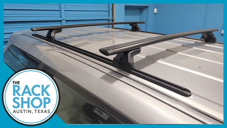 2011-2020 Toyota Sienna (w/bare roof) Custom Yakima Crossbar Complete Roof Rack