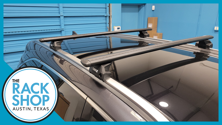 2021-2025 Kia Sorento (w/flush rails)  Thule Crossbar Complete Roof Rack