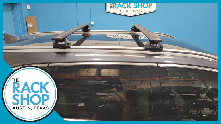 2021-2025 Kia Sorento (w/flush rails)  Thule Crossbar Complete Roof Rack