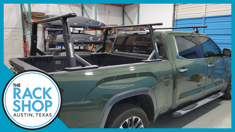 2022-2025 Toyota Tundra  Yakima OverHaul HD Complete Truck Bed Rack | Towers & Bars