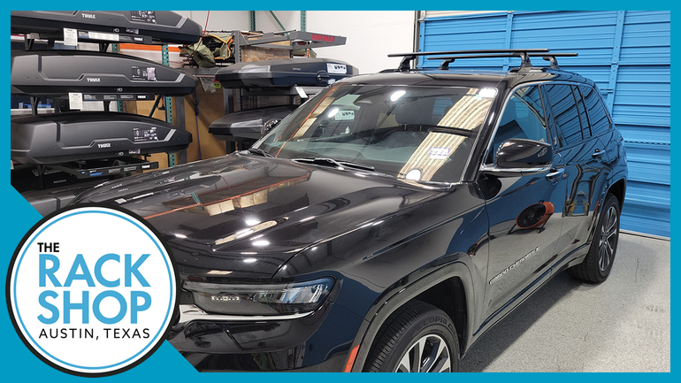 2022-2024 Jeep Grand Cherokee/L (w/ flush rails) Yakima Crossbar Complete Roof Rack