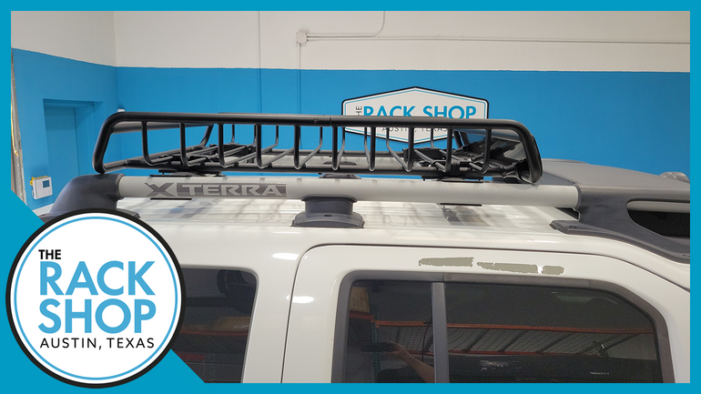 2005-2015 Nissan Xterra Yakima LoadWarrior Rooftop Cargo Basket | Medium