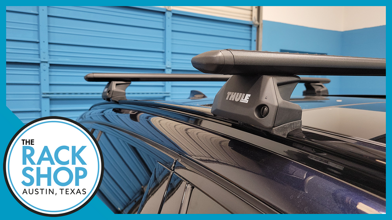 2018-2024 BMW X3  (w/flush rails) Thule Crossbar Complete Roof Rack