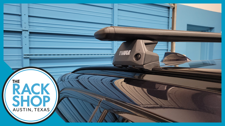 2018-2024 BMW X3  (w/flush rails) Thule Crossbar Complete Roof Rack