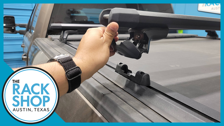 2015-2020 Ford F-150 Yakima SkyLine HD Bar Bed Rack for RollNLock XT/Retrax XR Cover