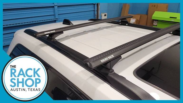 2021-2025 Jeep Grand Cherokee/L (WL) (w/flush rails) Rhino-Rack RCL Vortex Complete Roof Rack w/Locks