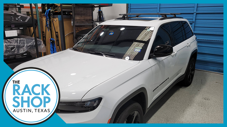 2021-2025 Jeep Grand Cherokee/L (WL) (w/flush rails) Rhino-Rack RCL Vortex Complete Roof Rack w/Locks