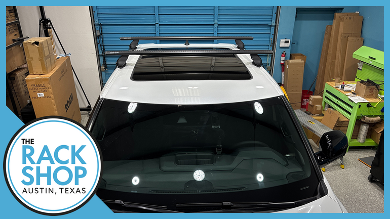 2022-2026 Toyota Tundra Crew Cab (w/bare roof) Rhino-Rack Sportz Bar 2500 Complete Roof Rack w/Locks