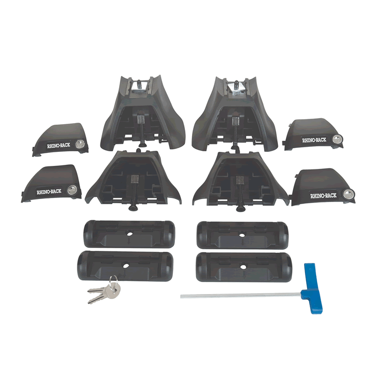 2022-2025 Toyota Tundra Crew Cab Pioneer Platform 2500 Leg Complete Roof Rack | 60 x 56