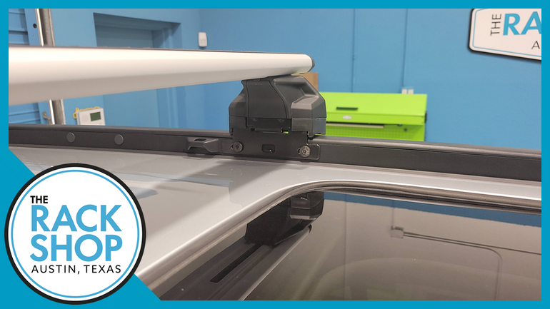 2021-2025 Jeep Grand Cherokee/L (WL) (w/flush rails) Thule Crossbar Complete Roof Rack