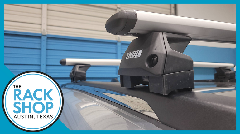 2021-2025 Jeep Grand Cherokee/L (WL) (w/flush rails) Thule Crossbar Complete Roof Rack