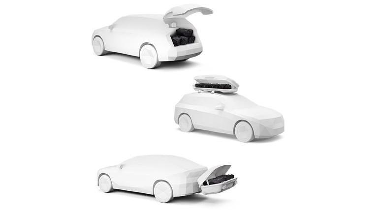 Thule GoPack Duffel Bags for Rooftop Cargo Box | Set of 4 Thule GoPack Duffel Bags for Rooftop Cargo Box | Set of 4