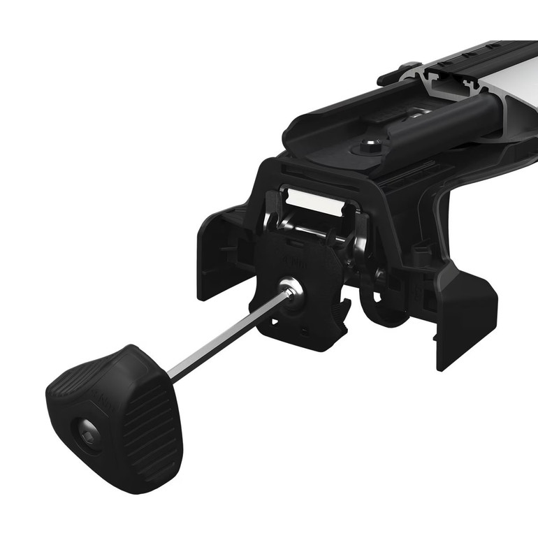 Thule Fixpoint SILVER WingBar Edge Crossbar Complete Roof Rack | Fixed Points