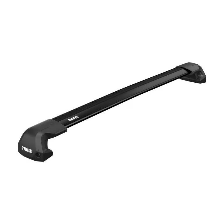 Thule Flush Rail BLACK WingBar Edge Crossbar Complete Roof Rack | Flush Rails
