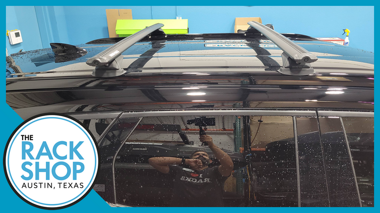 2019-2024 Chevrolet Blazer (w/ flush rails) Rhino-Rack RCL Vortex Complete Roof Rack w/Locks
