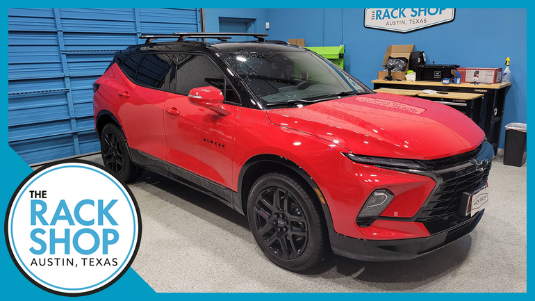 2019-2024 Chevrolet Blazer (w/ flush rails) Rhino-Rack RCL Vortex Complete Roof Rack w/Locks