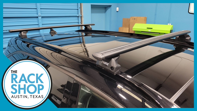 2021-2025 Kia Sorento (w/flush rails) Thule Crossbar Complete Roof Rack