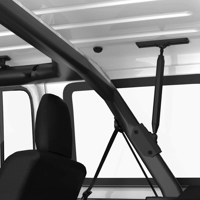 2018-2024 Jeep Wrangler 4DR JL Yakima 2 Crossbar w/RibCage Support Complete Roof Rack System