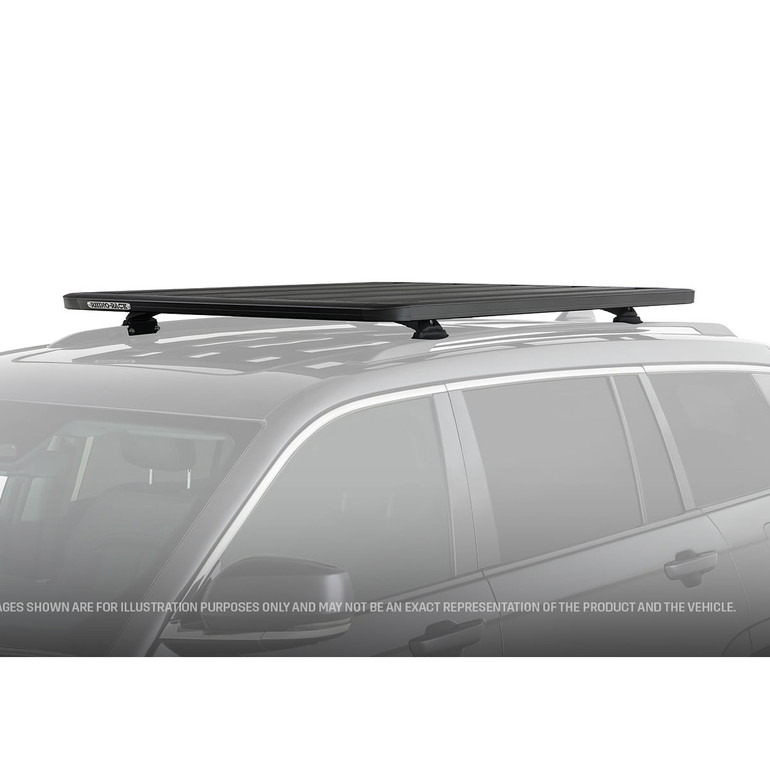 2021-2025 Jeep Grand Cherokee WL (w/flush rails) Rhino-Rack Pioneer Platform RCL Complete Roof Rack w/Locks