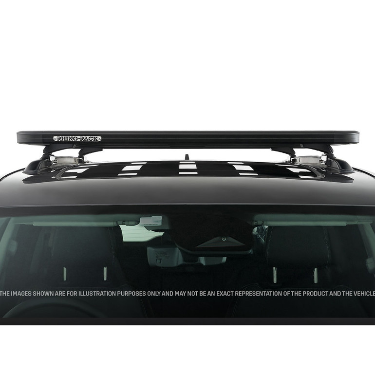 2021-2025 Jeep Grand Cherokee WL (w/flush rails) Rhino-Rack Pioneer Platform RCL Complete Roof Rack w/Locks