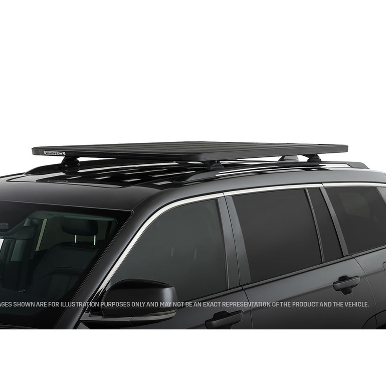 2021-2025 Jeep Grand Cherokee WL (w/flush rails) Rhino-Rack Pioneer Platform RCL Complete Roof Rack w/Locks