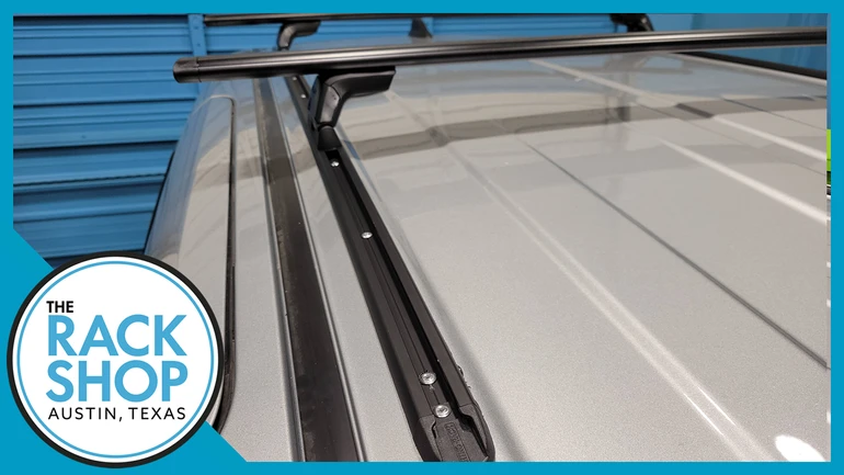 2021-2024 Toyota Sienna (w/bare roof) Custom Yakima Crossbar Complete Roof Rack